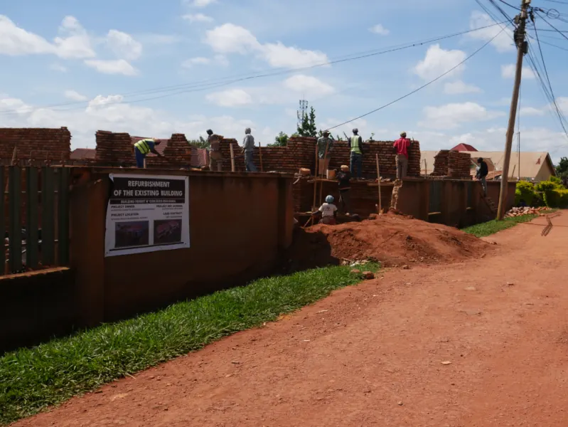 Construction crew